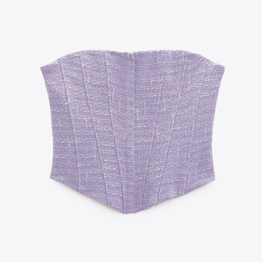 Purple Corset Skirt and Dress Set